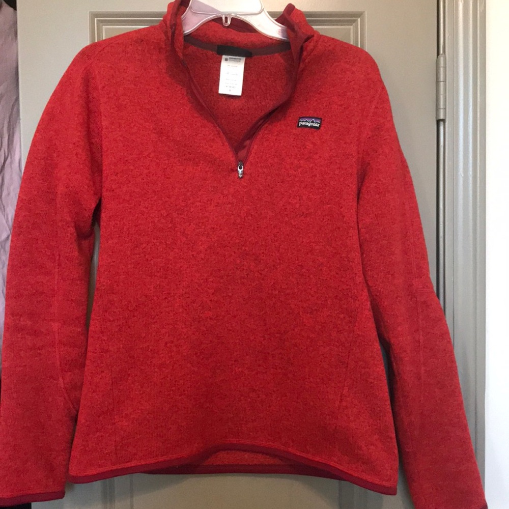 Red Women’s Patagonia 1/4 Zip Pullover
